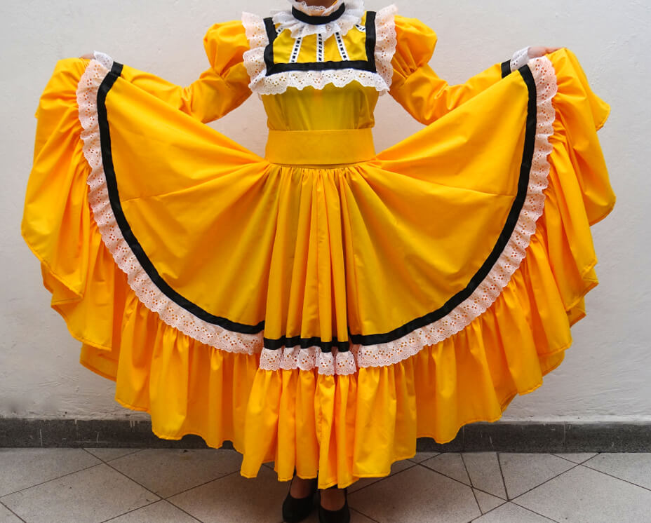 Vestido típico de Coahuila