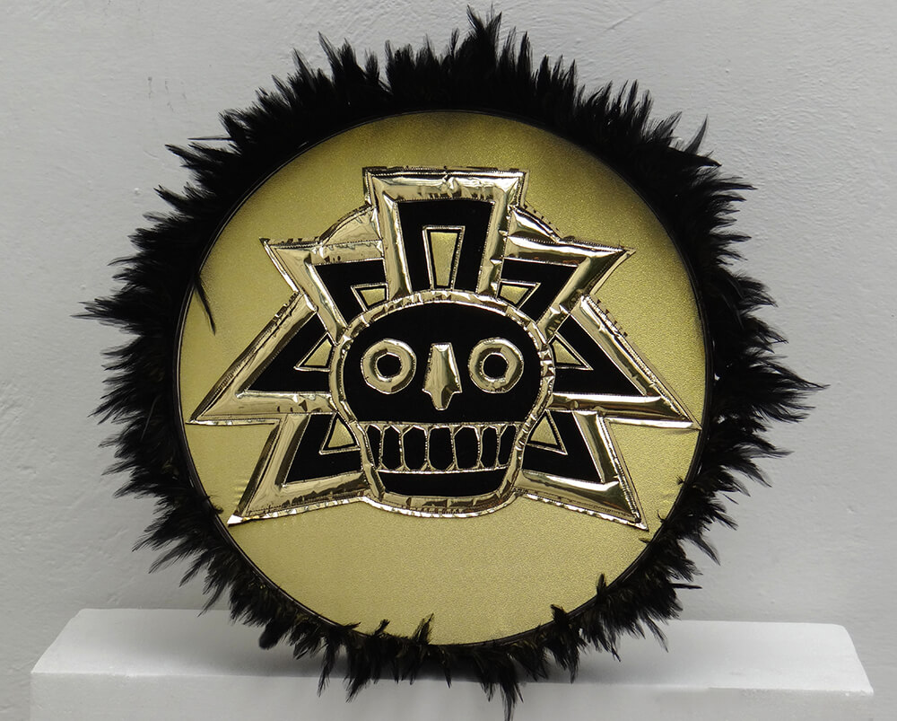 escudo azteca accesorios El Faraón