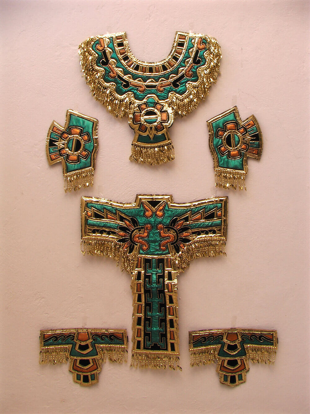 Azteca de hombreTraje típico de charro de gala Caballeros El Faraón