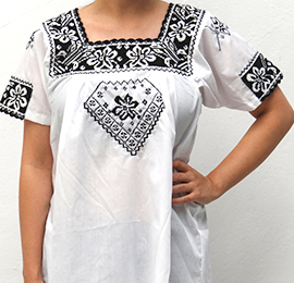 blusa de Campeche fina Damas