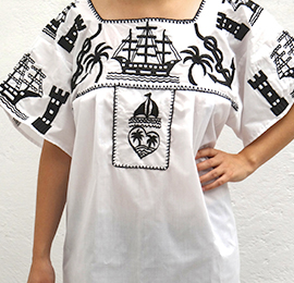 blusa de Campeche Damas