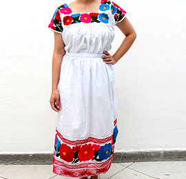 Vestido típico de Hidalgo
