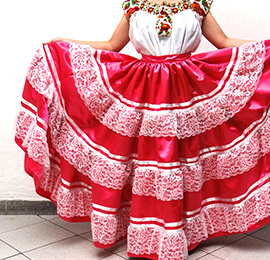 Vestido típico de Pinotepa