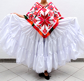 Vestido típico de San Luis Potosí