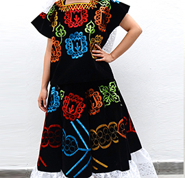 Vestido tehuana