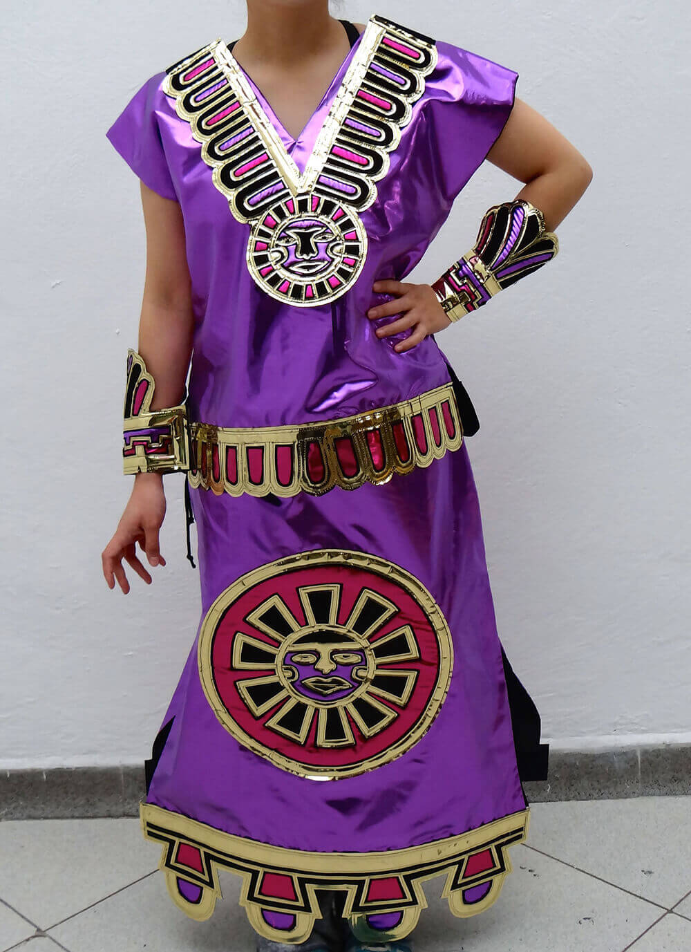 traje Azteca Damas El Faraón
