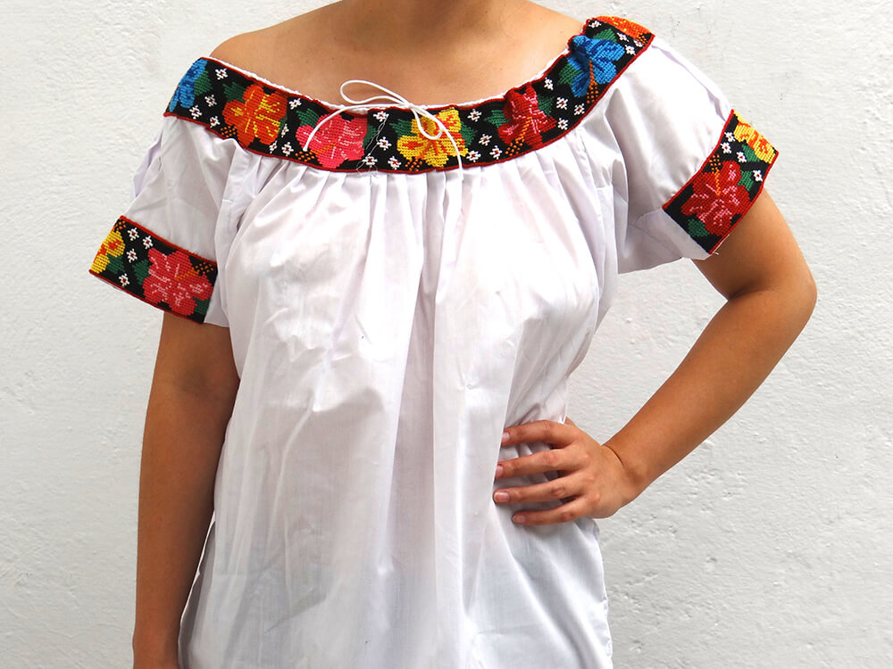 Blusa típica de Tabasco