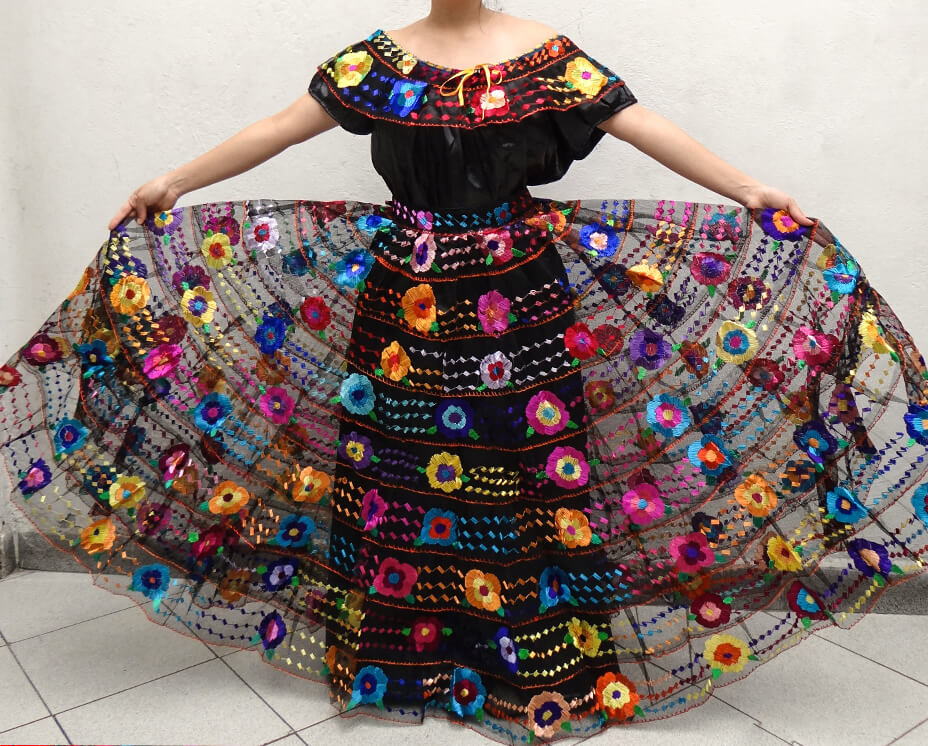 Vestido de Chiapas Escolar