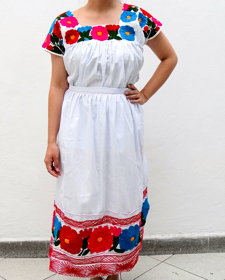 Vestido típico de Hidalgo