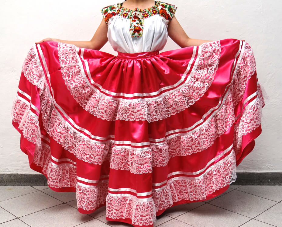 Vestido típico de Pinotepa